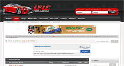 Desktop Screenshot of lf-lcforum.com