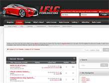 Tablet Screenshot of lf-lcforum.com